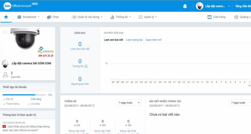 Th&ecirc;m n&uacute;t chia sẻ zalo, chat zalo cho website